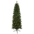 Ggw Presents 7 ft. Clear Jasper Fir Artificial Pre-Lit Christmas Tree GG3235139